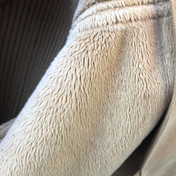 Vintage Claiborne Jacket Women Size L Tan Fall Spring Casual - Picture 4 of 10